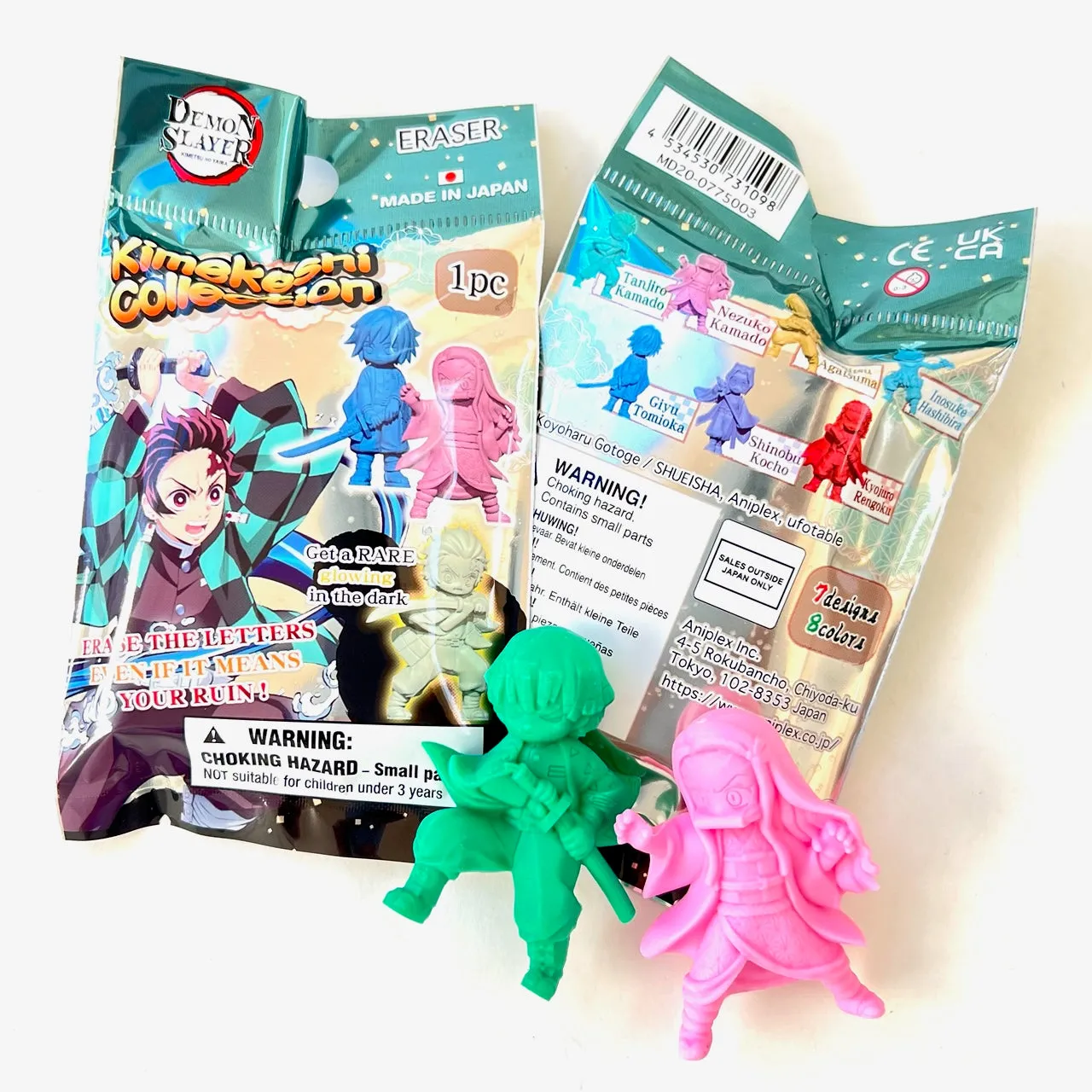 38057 IWAKO DEMON SLAYER BLIND BAG ERASERS-35