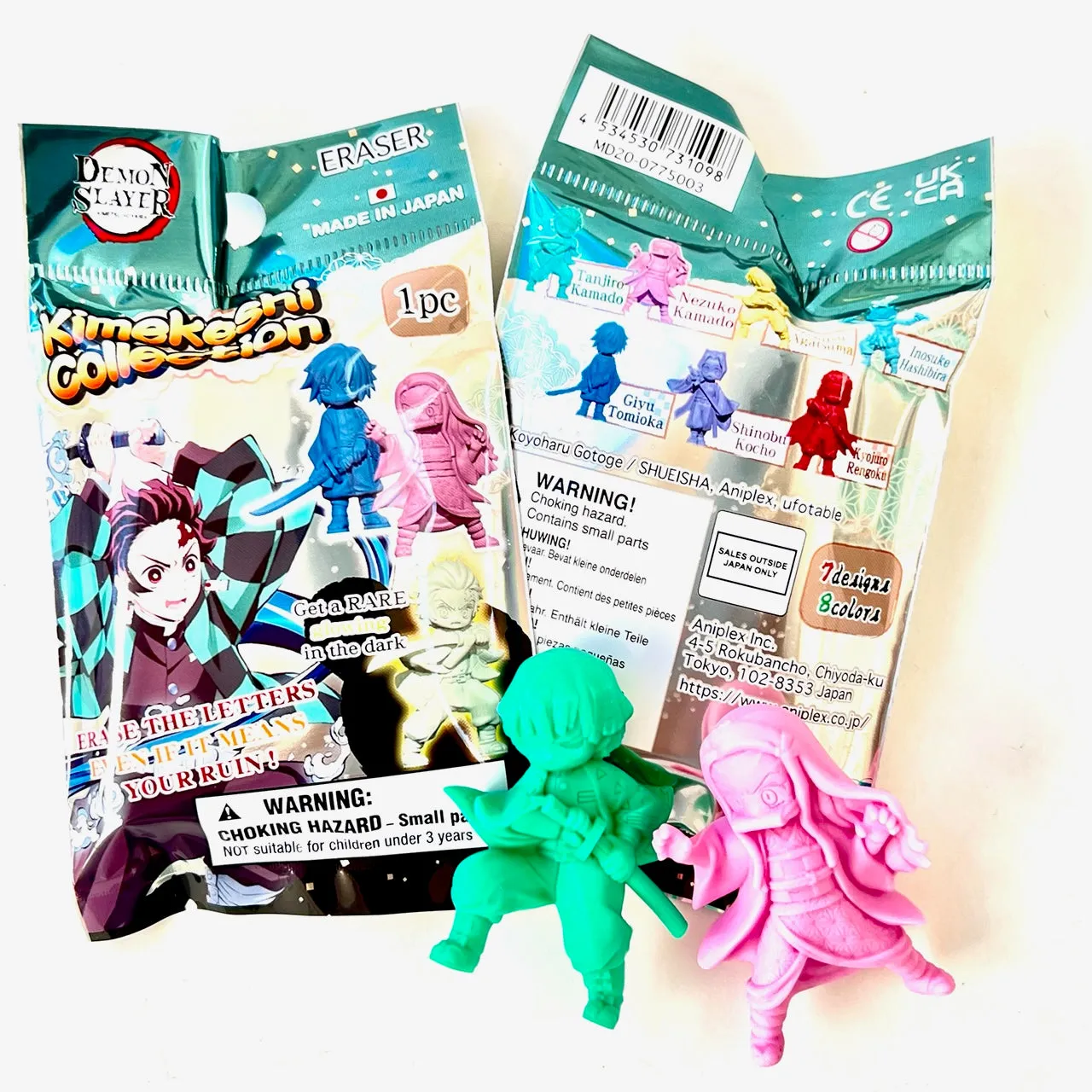 38057 IWAKO DEMON SLAYER BLIND BAG ERASERS-35