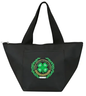 4-H Since 1902 Clover Wreath Zippered Lunch Bag