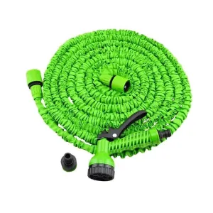 60M Expandable And Contractible Garden Hose -Green
