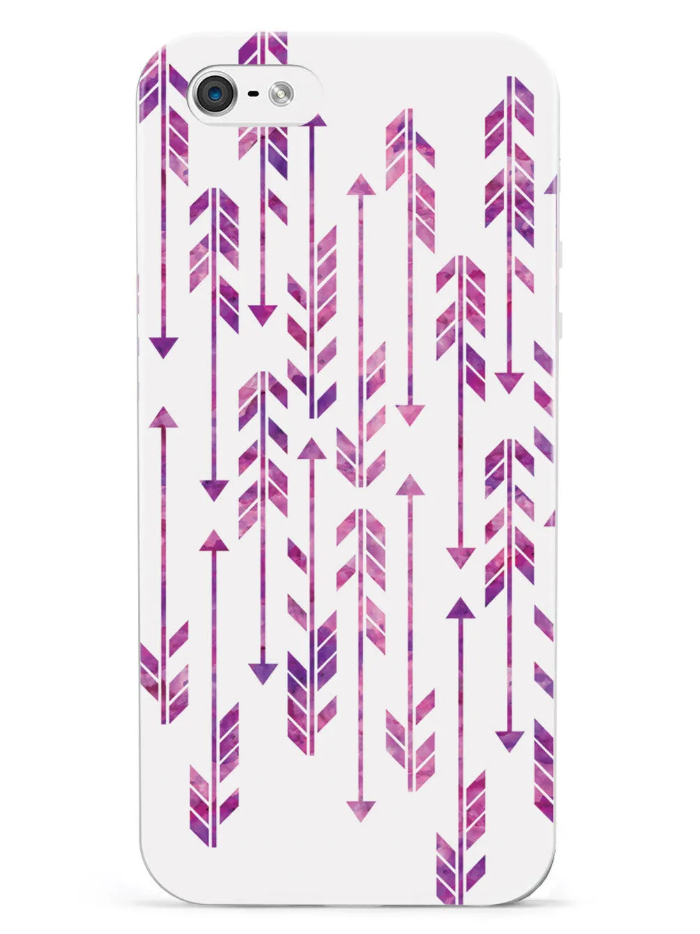 Abstract Purple Arrows Case