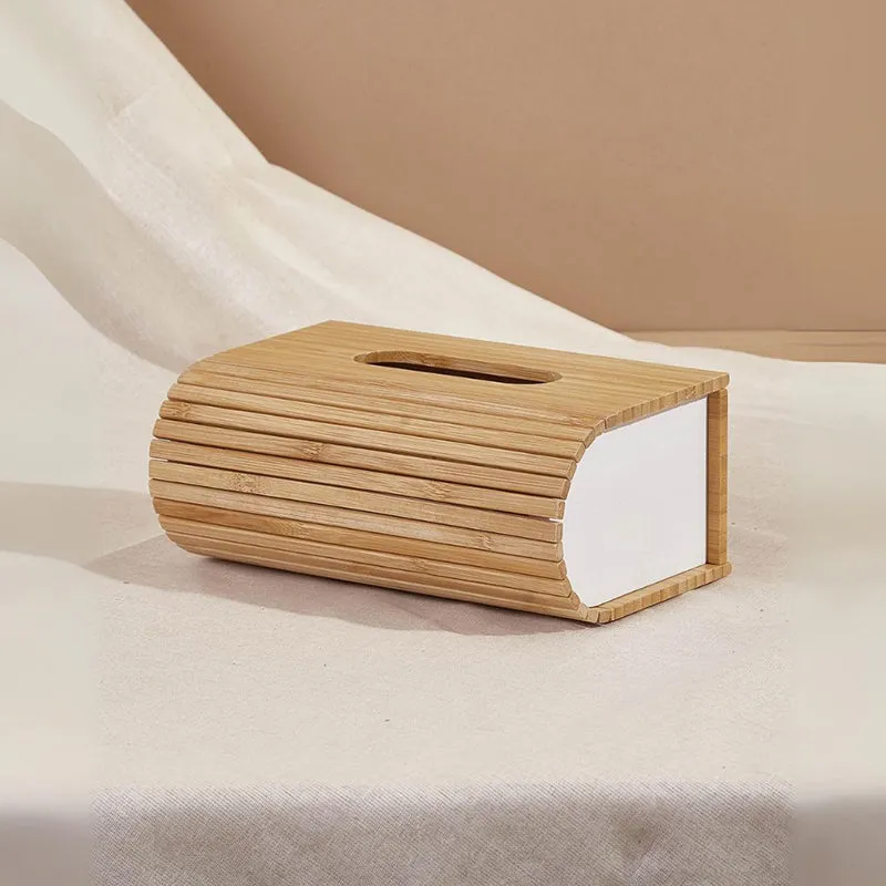 Adira Wooden Magnetic Tissue Box