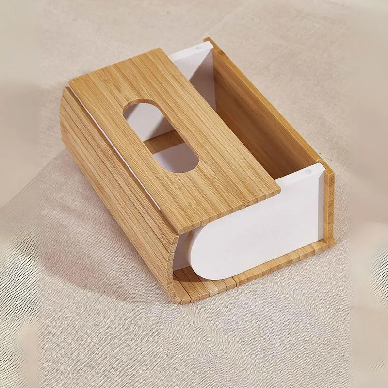 Adira Wooden Magnetic Tissue Box