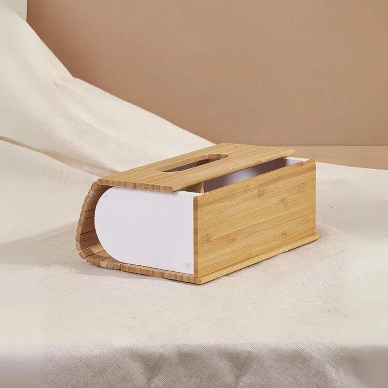 Adira Wooden Magnetic Tissue Box