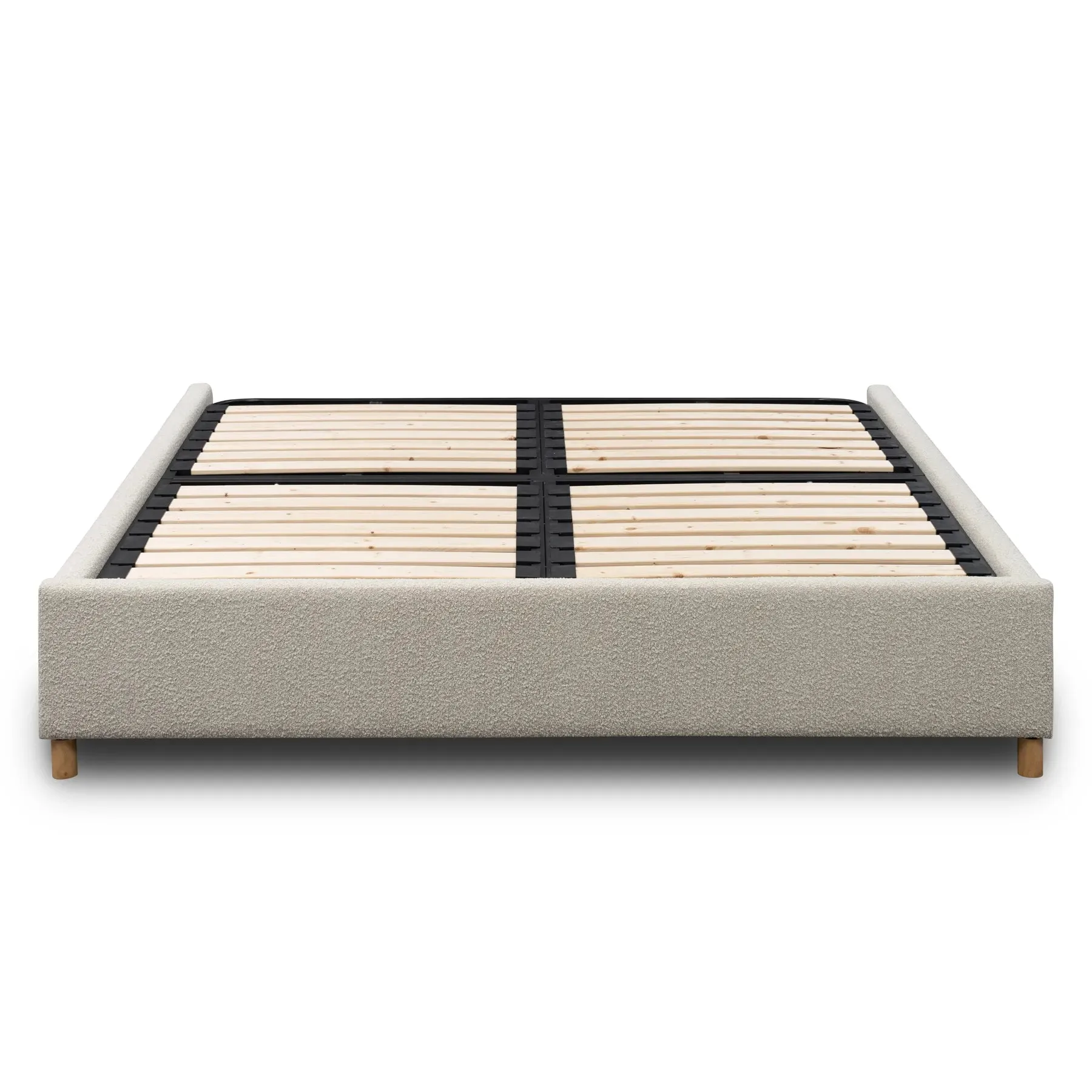 Aiden King Gaslift Bed Base - Copenhagen Grey
