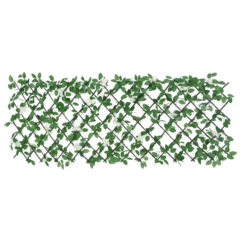 Artificial Ivy Trellis Expandable Green 186x30 cm