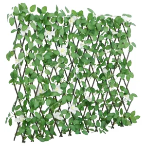 Artificial Ivy Trellis Expandable Green 186x30 cm