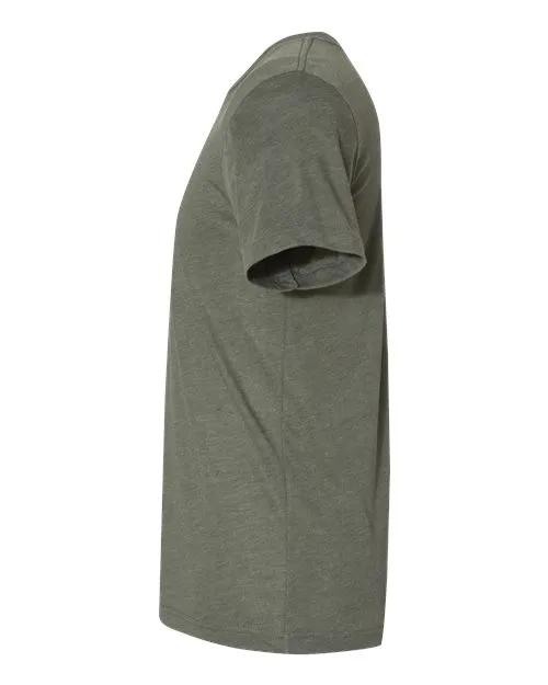 BELLA   CANVAS Triblend Tee 3413 Military Green Triblend