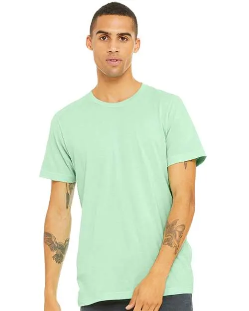 BELLA   CANVAS Triblend Tee 3413 Military Green Triblend