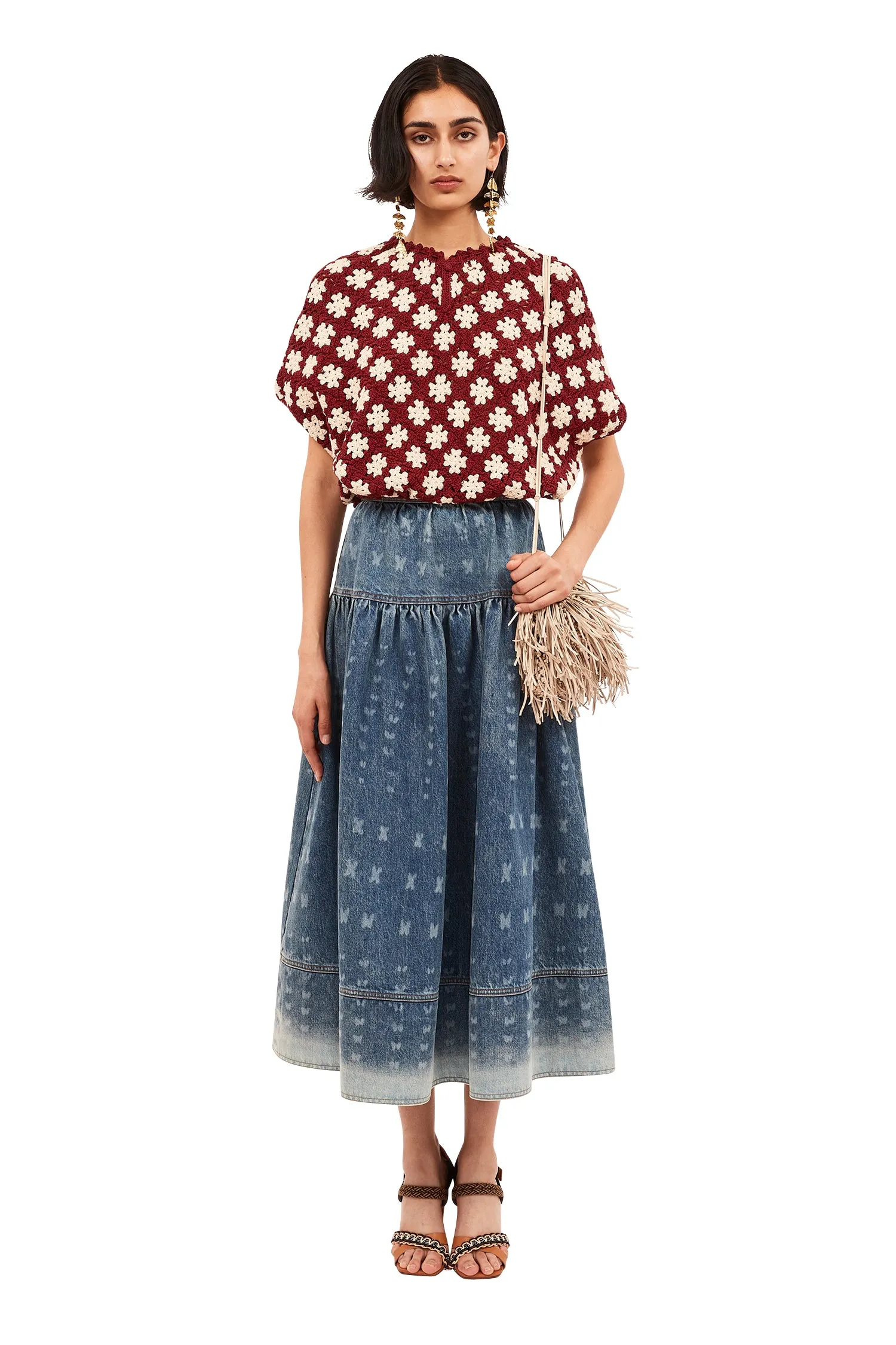 Bess Top - Claret