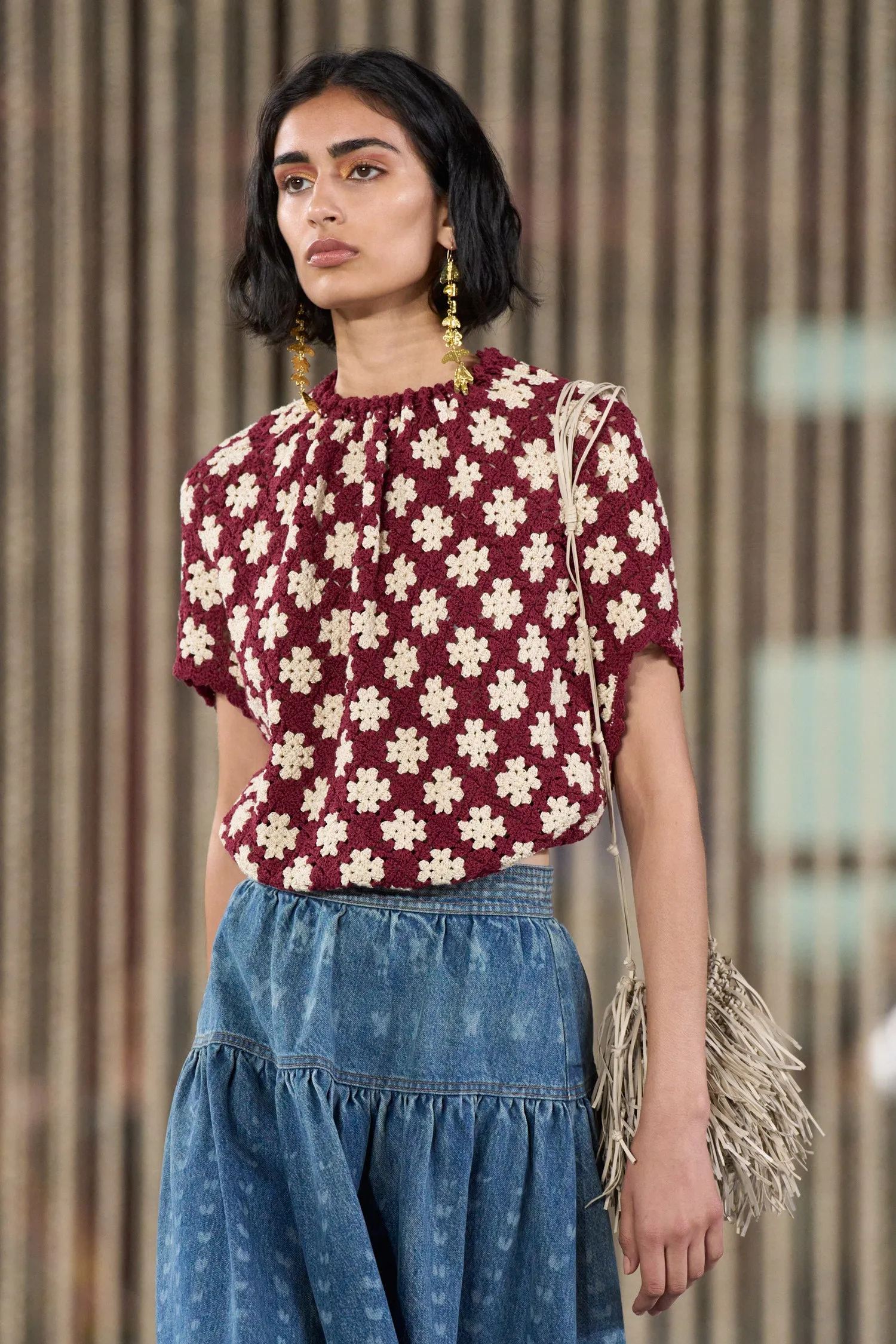 Bess Top - Claret