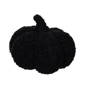 Black Sherpa Pumpkin Figurine