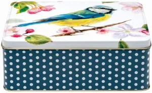 Blue Tit Design Storage Tin