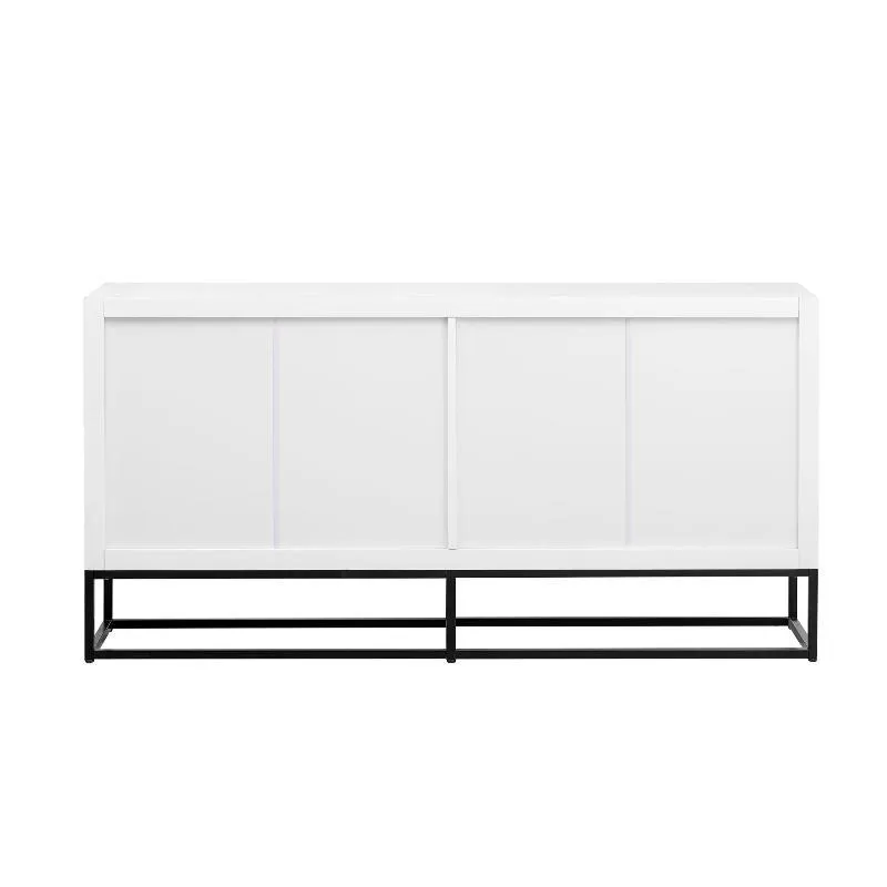 Cabinet with Unique Support Legs and Adjustable