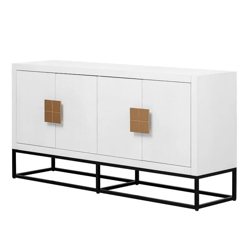 Cabinet with Unique Support Legs and Adjustable