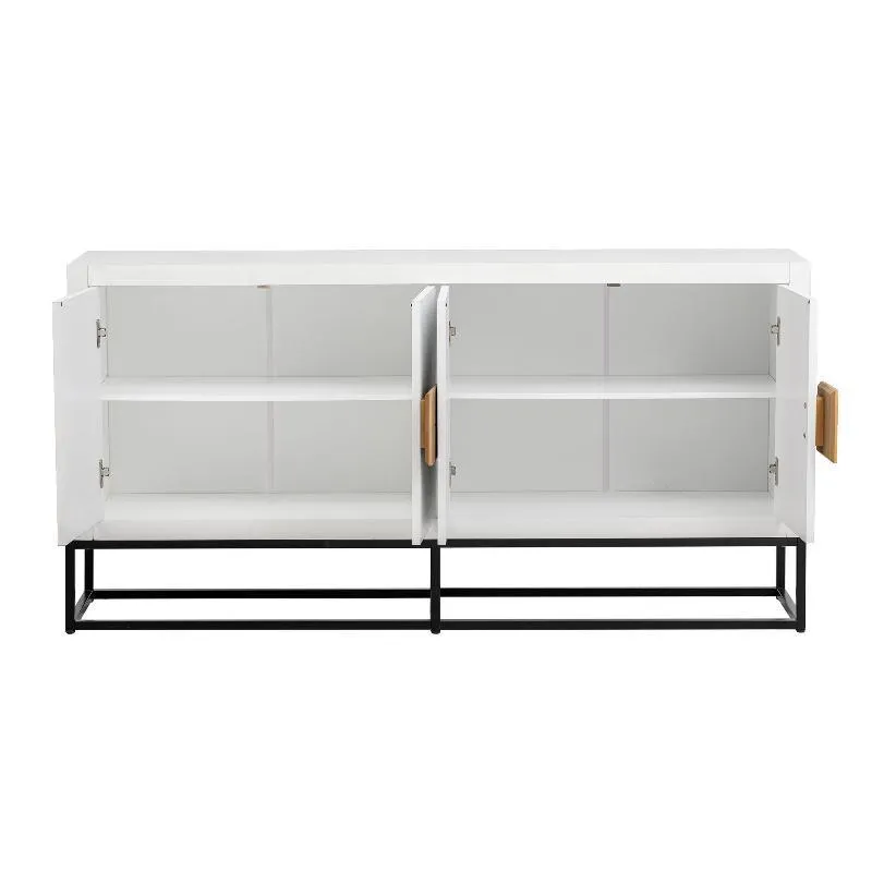 Cabinet with Unique Support Legs and Adjustable