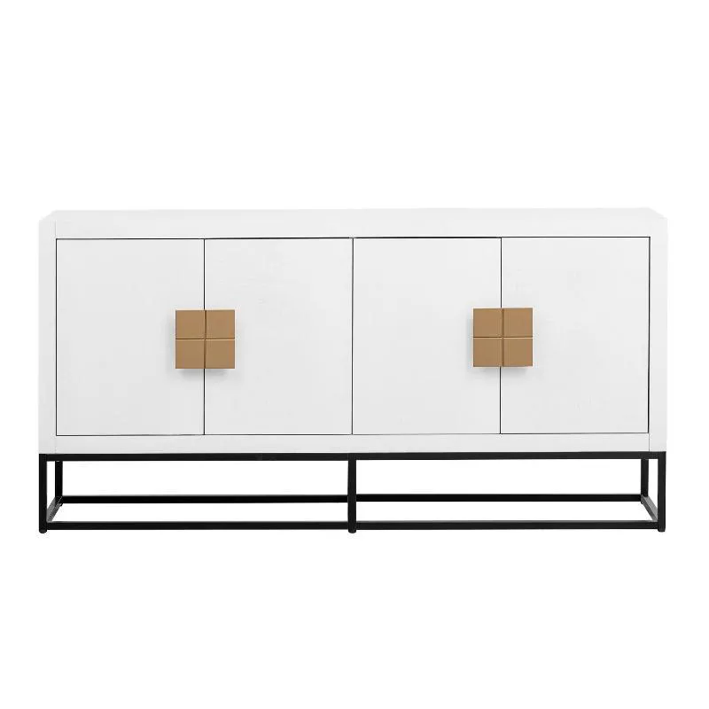 Cabinet with Unique Support Legs and Adjustable