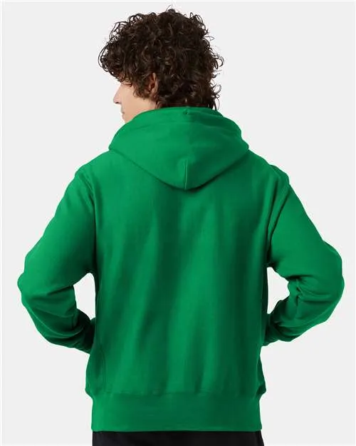 Champion Reverse Weave® Hooded Sweatshirt S101 Kelly Green