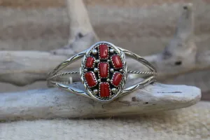 Coral Cluster Bracelet