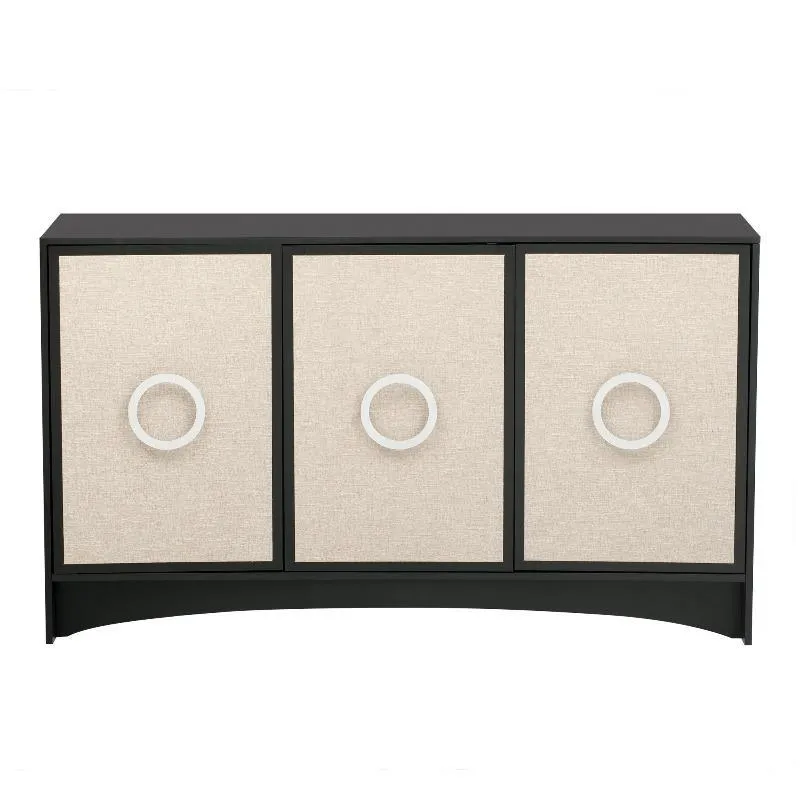 Curved Design Storage Cabinet