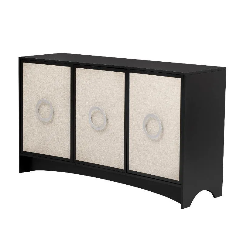 Curved Design Storage Cabinet