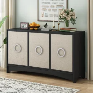 Curved Design Storage Cabinet