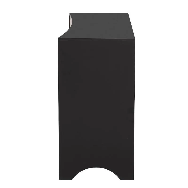 Curved Design Storage Cabinet