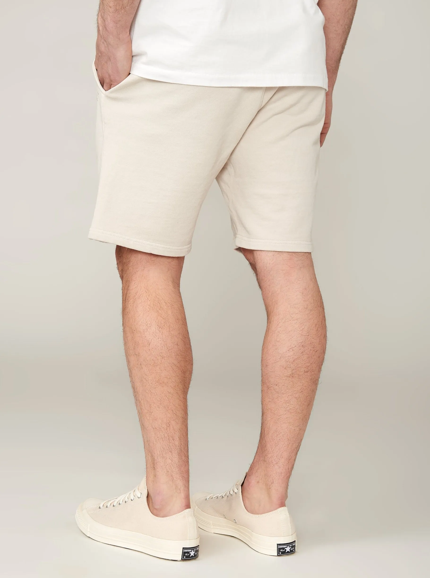Dylan French Terry Short - Bone