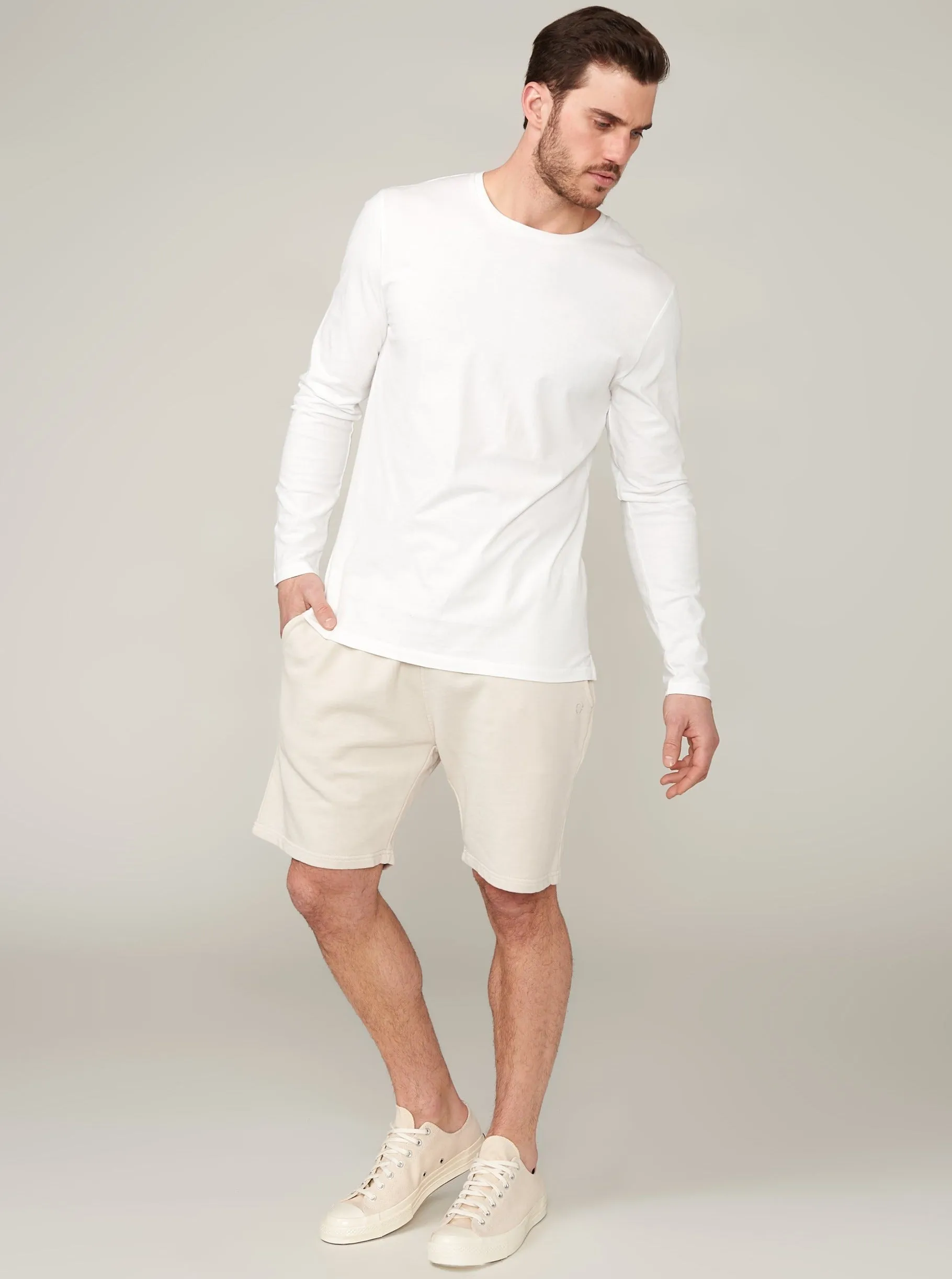 Dylan French Terry Short - Bone