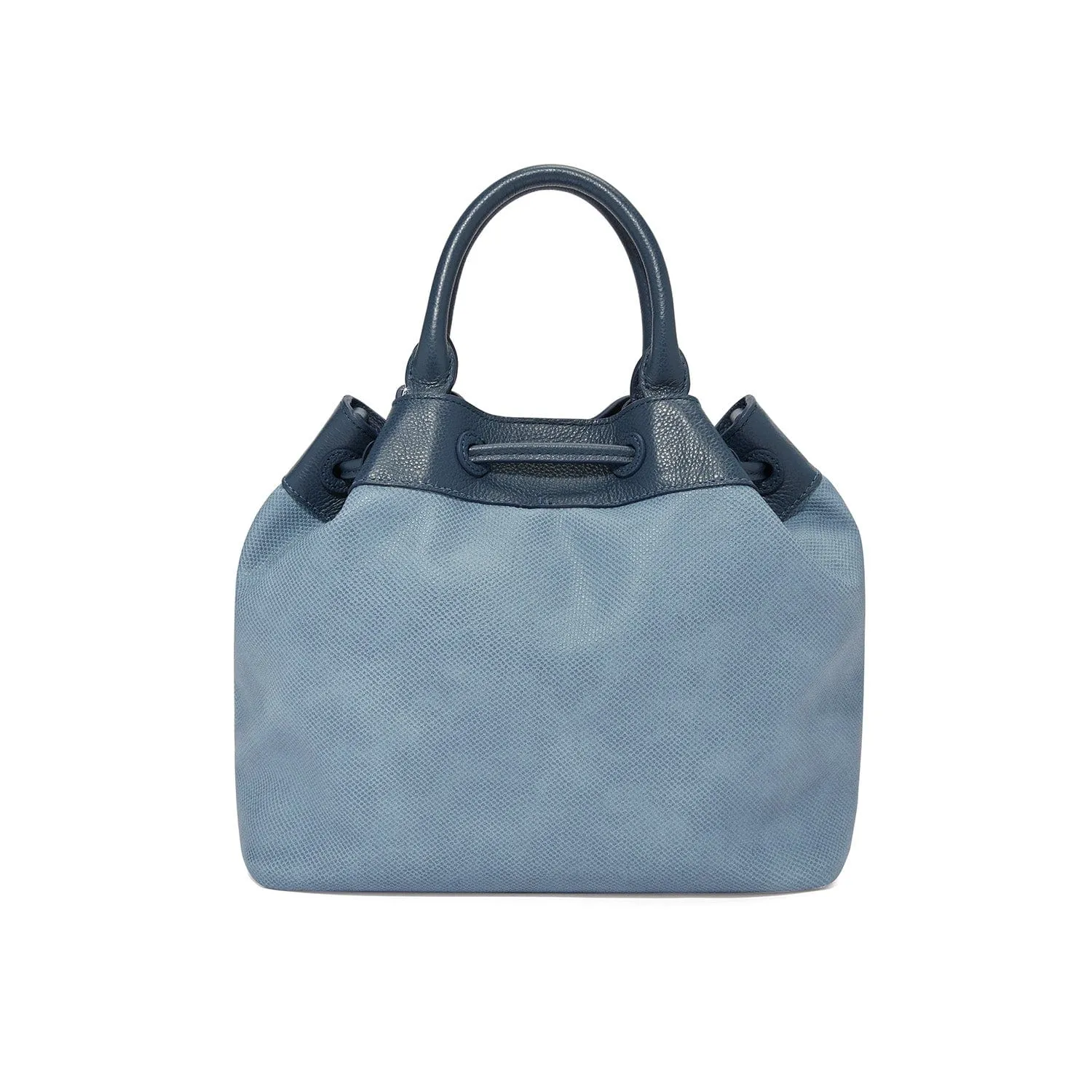 Elise Embroidered Drawstring Bag