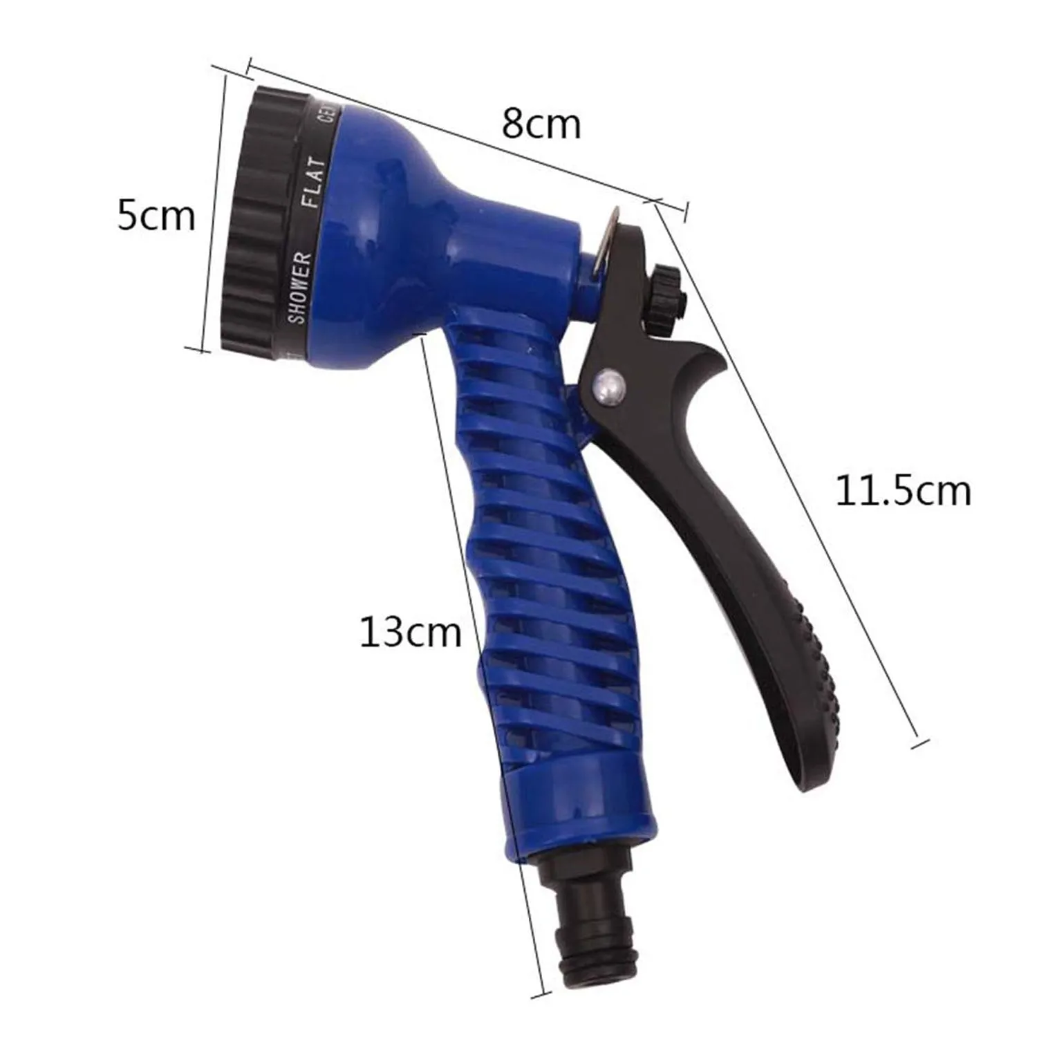 Expandable Magic Garden Hose with Spray Gun, 4 Metre Pipe 7 Spray Modes Nozzle (1 Set)