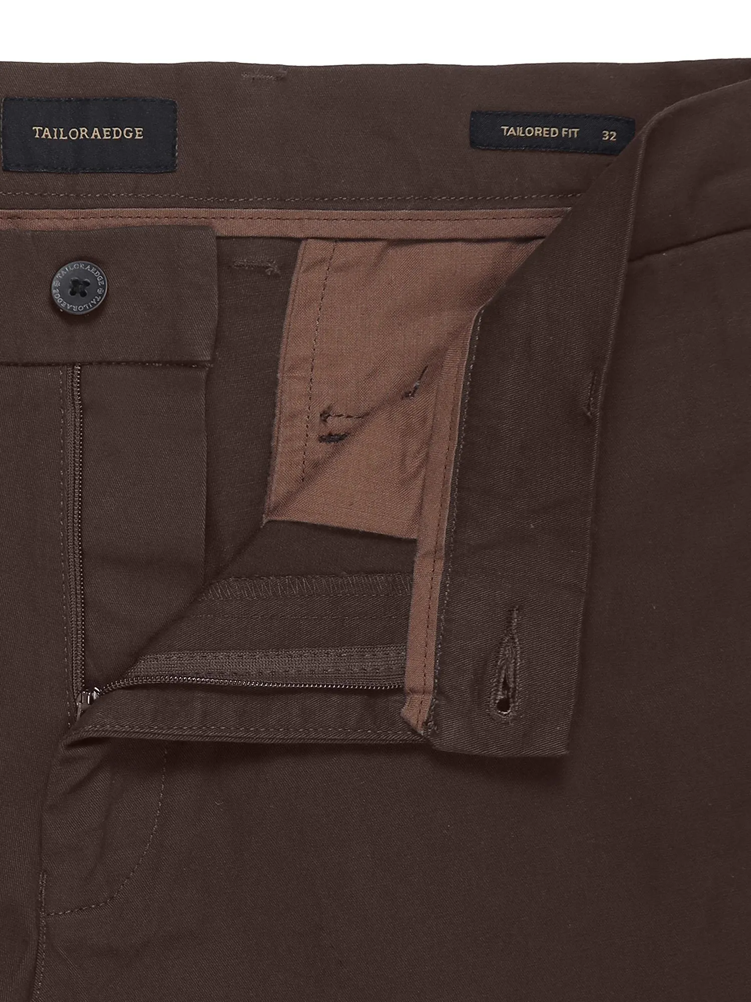 Finest Twill Brown Baggy Fit Cargo