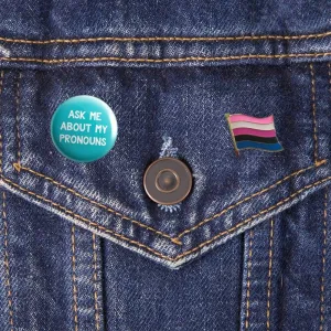 Genderfluid Flag Pin