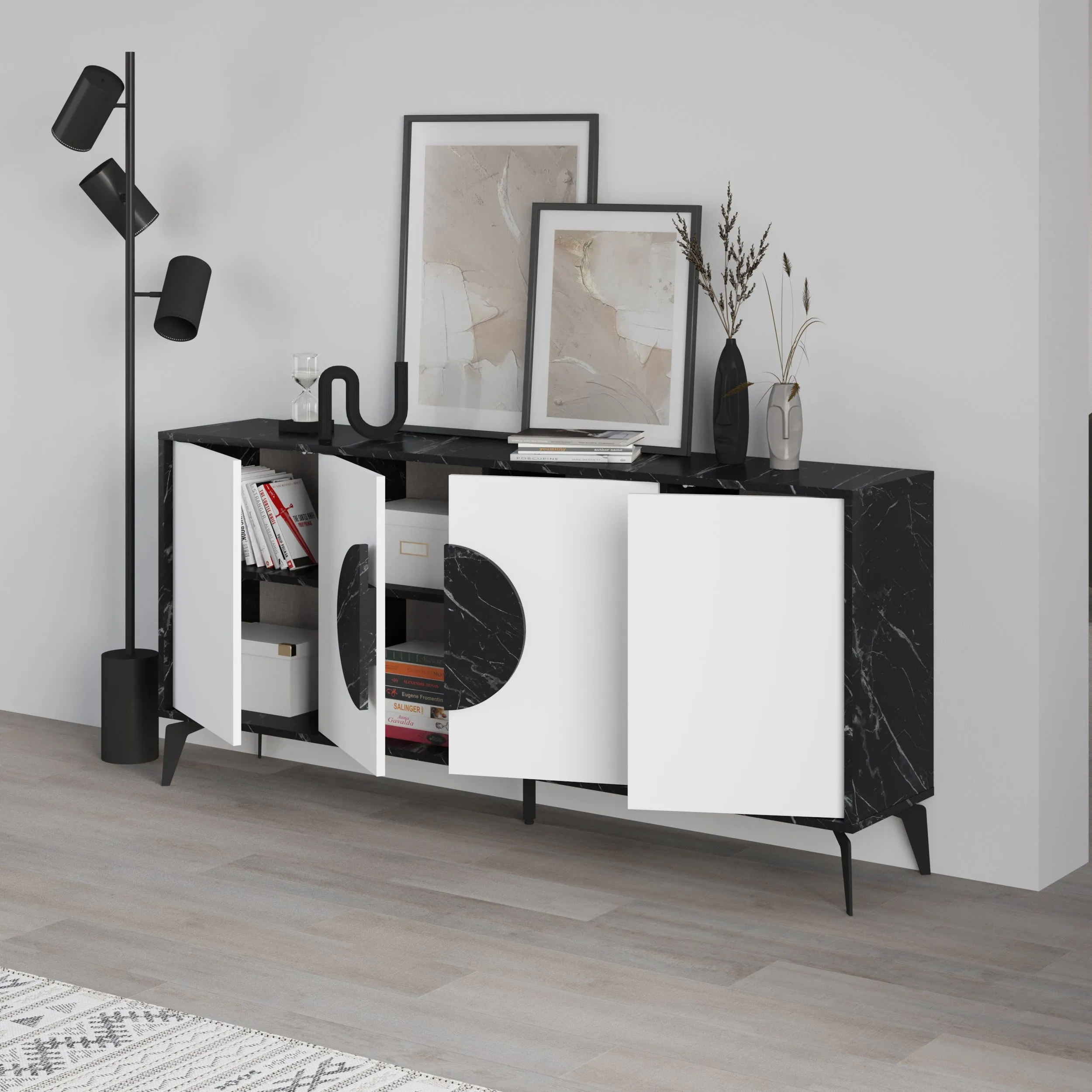 Gora Console Sideboard Display Unit 180Cm