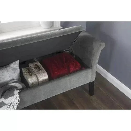 Handmade Exclusive Modern Design Wooden Bench with Storage (Walnut Legs)