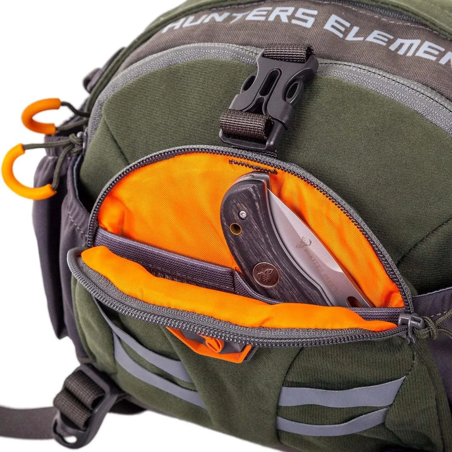 HUNTERS ELEMENT DIVIDE BELT BAG FOREST GREEN