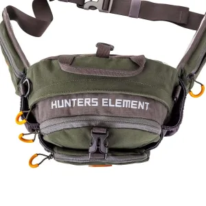 HUNTERS ELEMENT DIVIDE BELT BAG FOREST GREEN