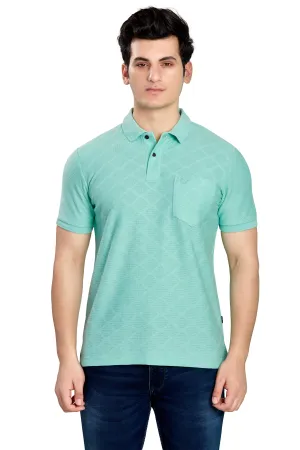 Jacquard Texture Polo