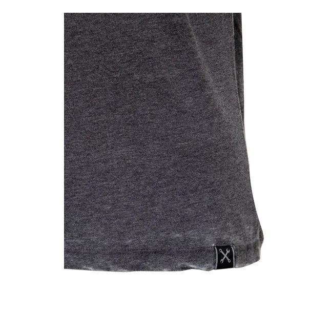 King Kerosin Queen Kerosin Rebel Queens Ladies Shirt Anthracite
