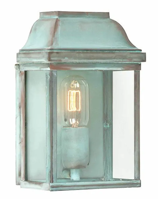 Kings Road Verdigris Wall Lantern- ID 8344