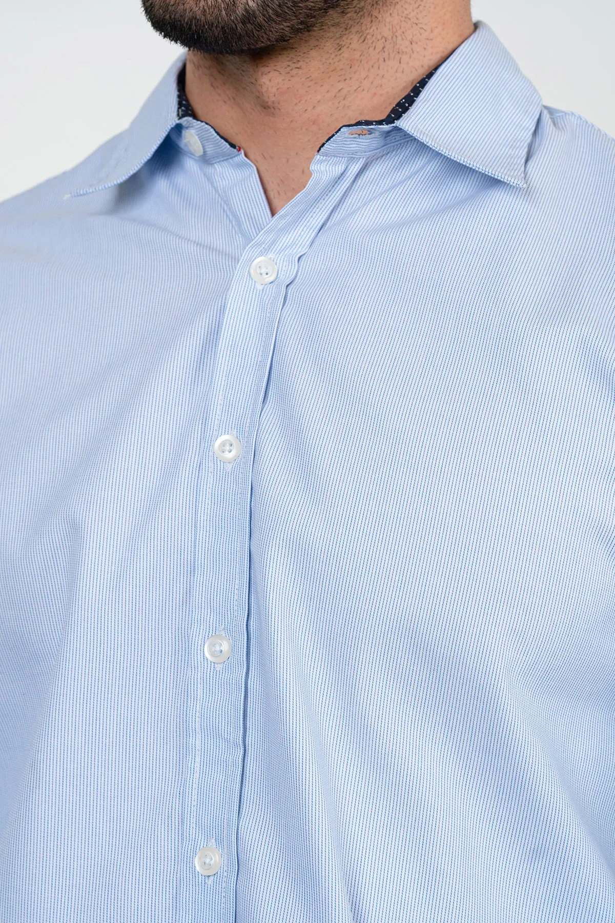 Men's "REECE" Cotton Full Sleeves Checked Designer Shirt