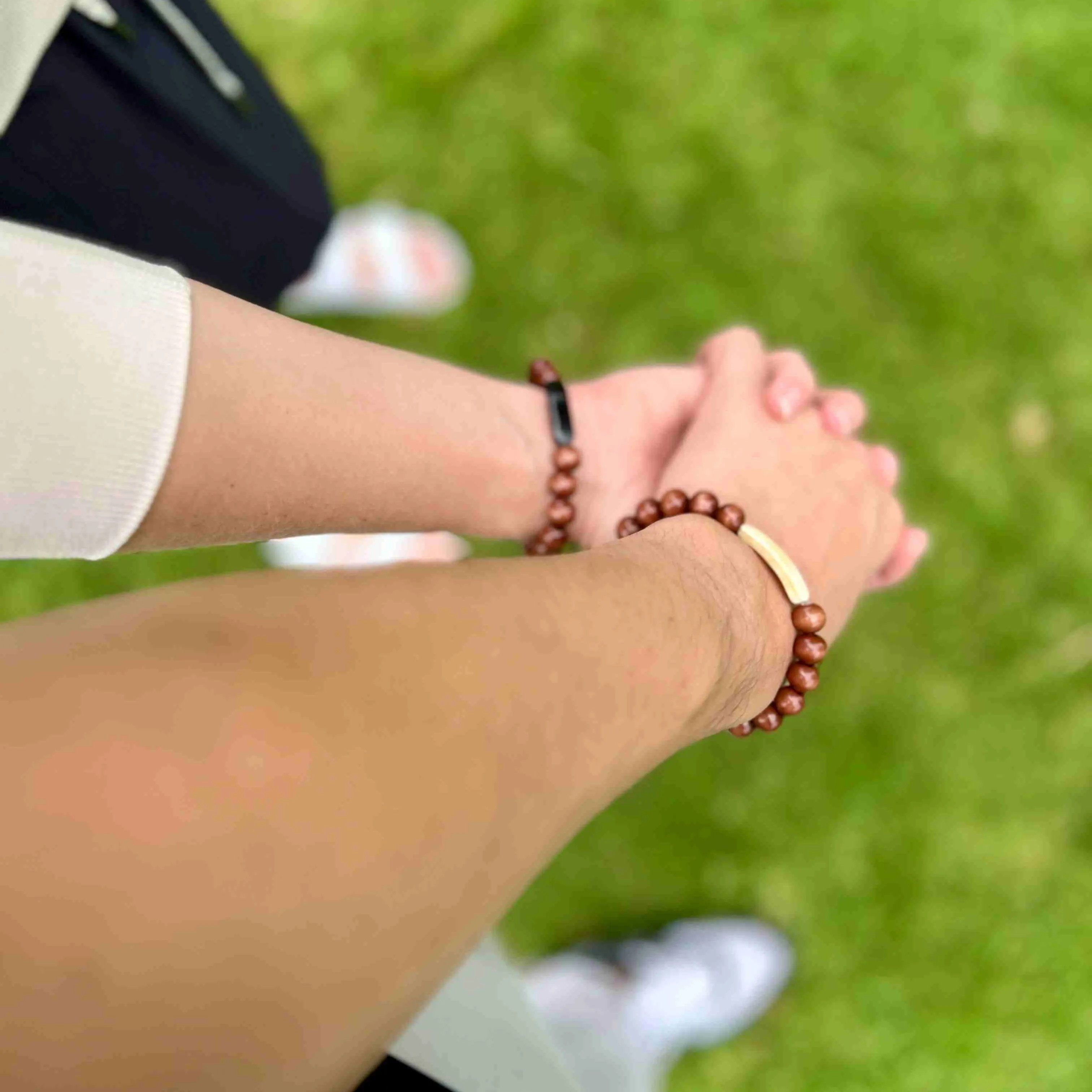Men's Wooden Ankole Tory Bracelet
