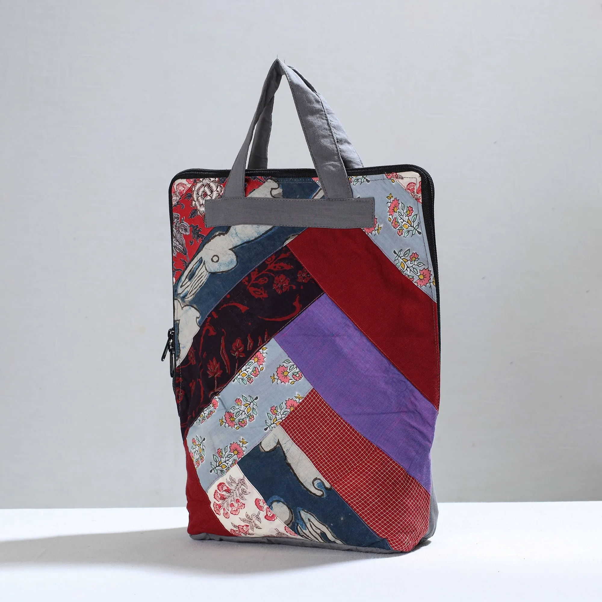 Multicolor - Jugaad Patchwork Handmade Pithu Bag 116