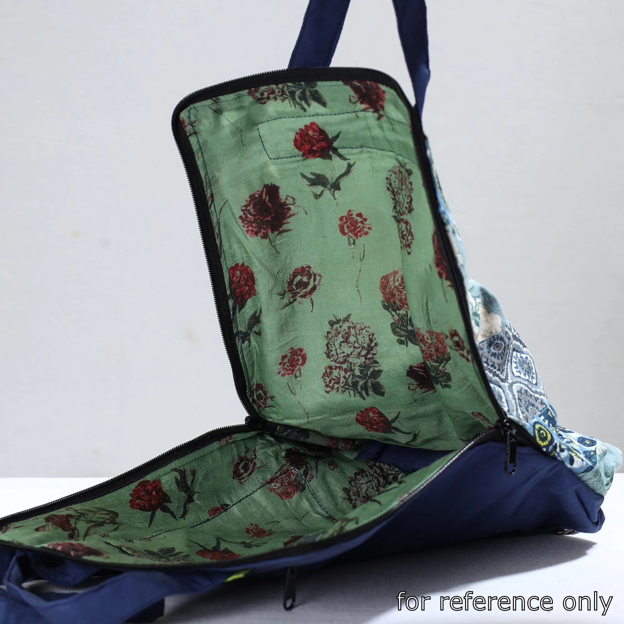 Multicolor - Jugaad Patchwork Handmade Pithu Bag 116