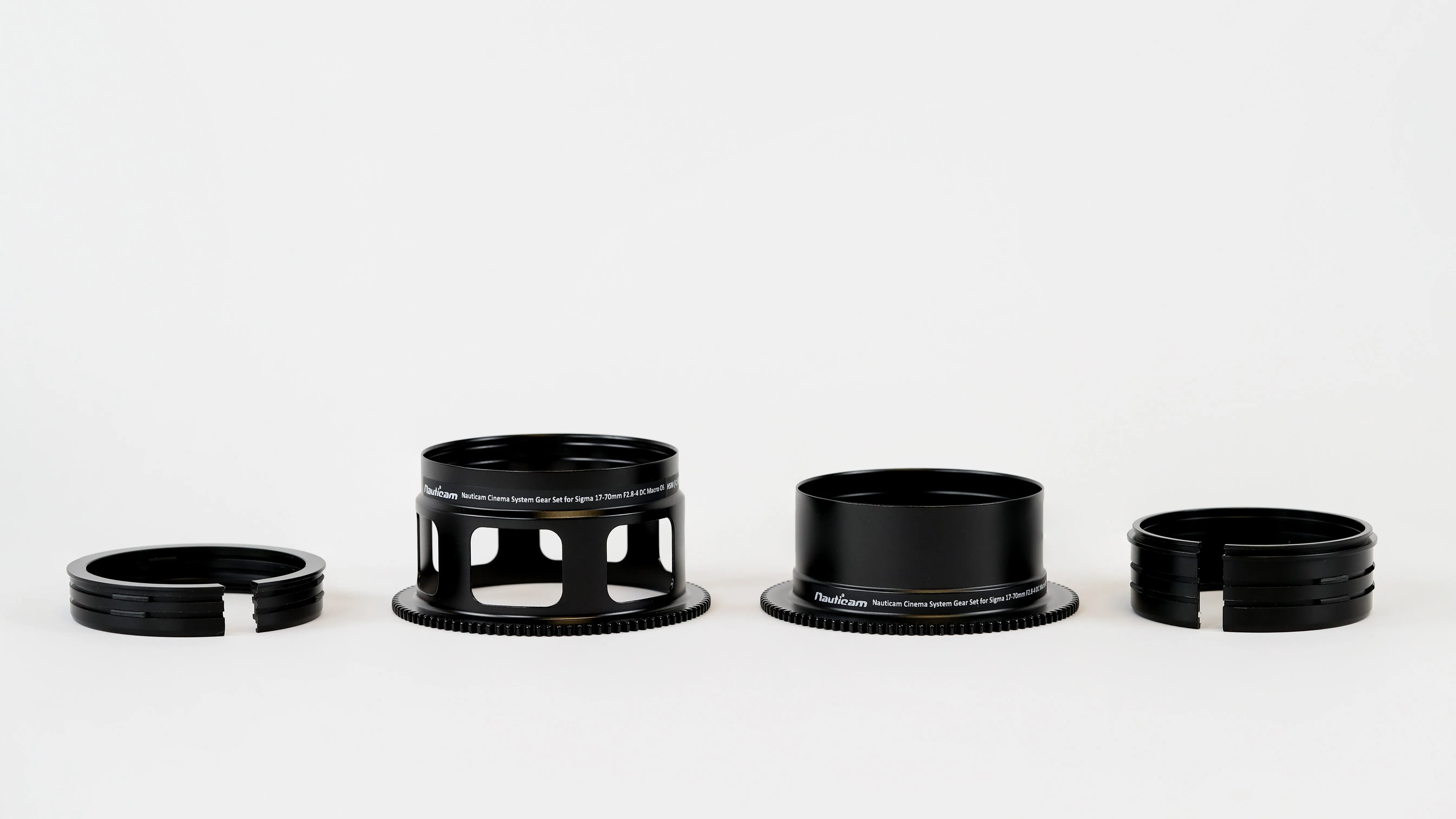 Nauticam Cinema System Gear Set ~for Sigma 17-70mm F2.8-4 DC Macro OS HSM | C