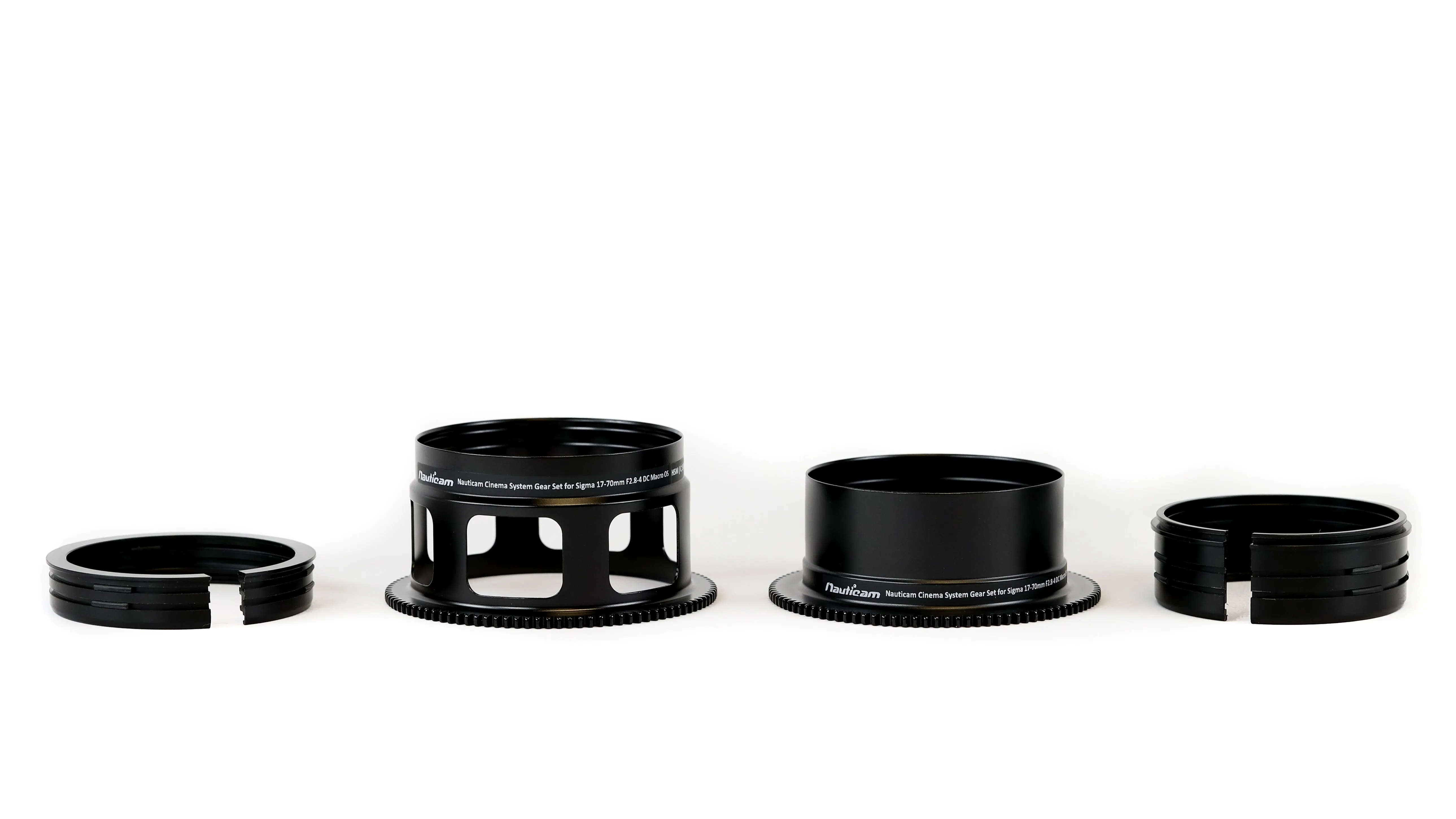 Nauticam Cinema System Gear Set ~for Sigma 17-70mm F2.8-4 DC Macro OS HSM | C