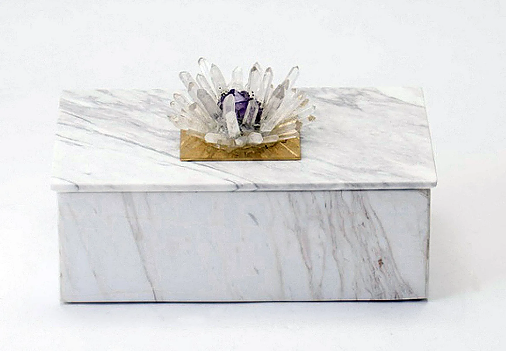 Quartz Flower Box