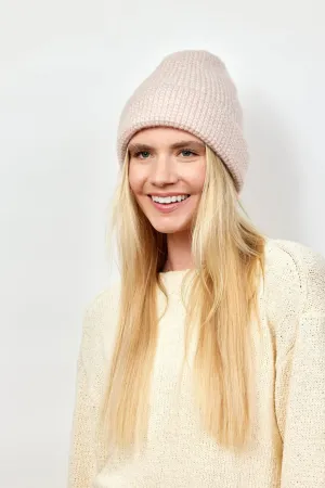 Ripton Textured Beanie - Pink