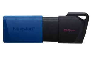 Stick 64Gb Usb 3.2 Kingston Datatraveler Exodia M Black/Blue