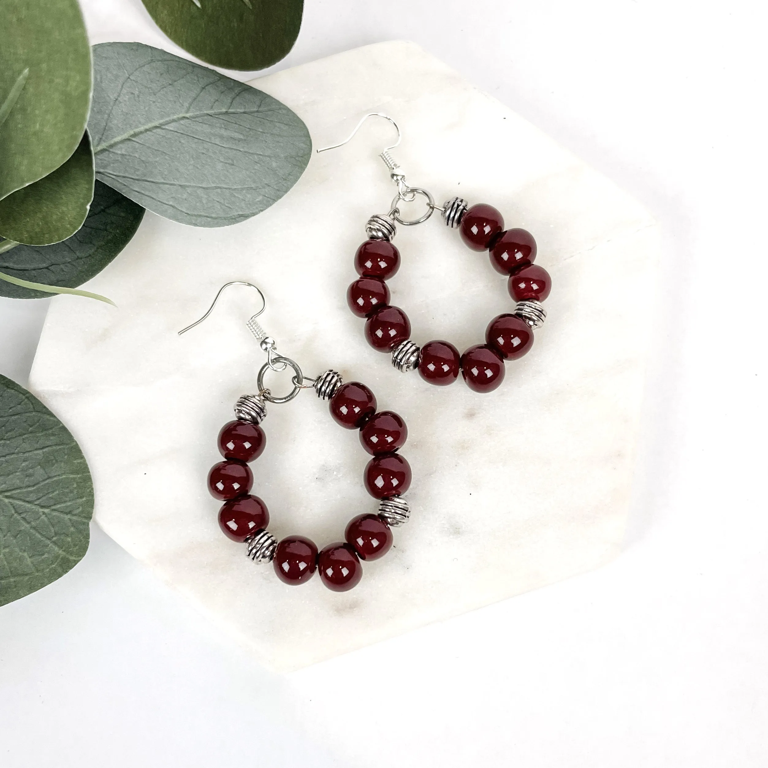 SwaziMud Hoop Earrings